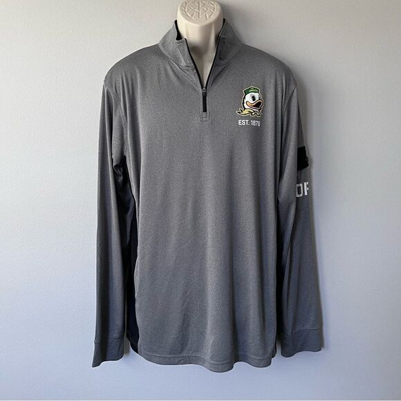 Box Seat Company Oregon Ducks Long Sleeve Pullover Size XL NWT! - Picture 1 of 7